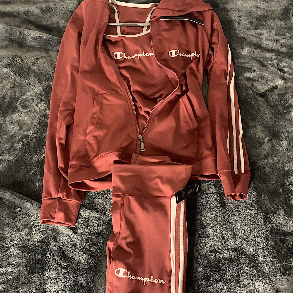 3 piece sweat suit